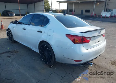 2014 Lexus Gs 350 z USA, uszkodzony, nr VIN JTHBE1BL5E5036332